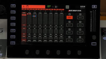 Behringer Wing Mute Groups Video 6