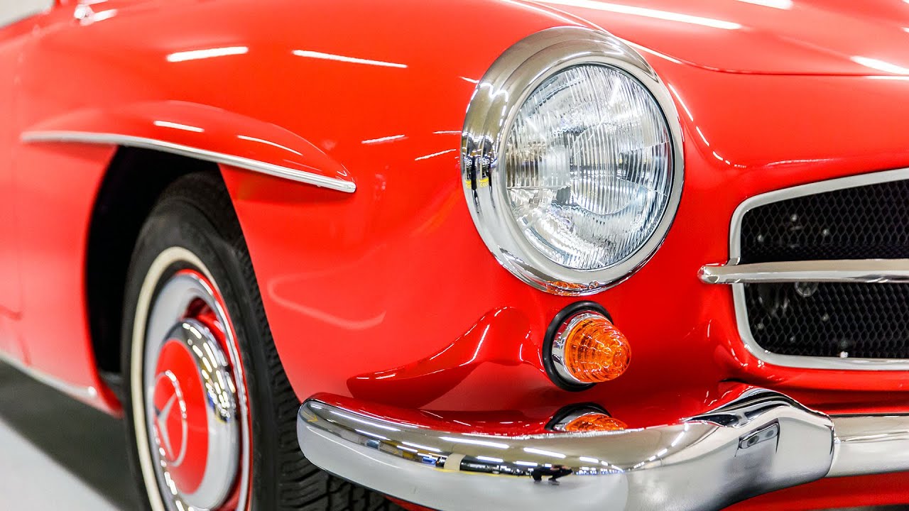 1960 Mercedes-Benz 190 SL w121 elegant and sporty two-seated GT
