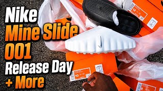 NIKE MIND 001 TRIPLE BLACK RELEASE DAY + MORE