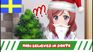 ✿ Swedish Fandub ✿ Love Live School Idol【Maki Believes in Santa】