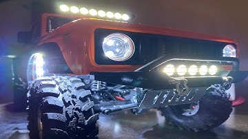 Redcat Gen8 lights kit bar for bumper - Specially designed, remotely controlled