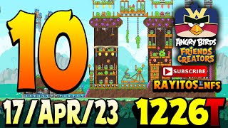 Angry Birds Friends Level 10 Tournament 1226 Highscore POWER-UP walkthrough