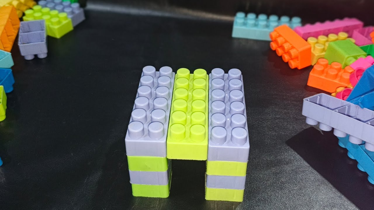 Satisfying DIY table / building blocks / block game / lego building blocks MAIMUNA BOLOKS /