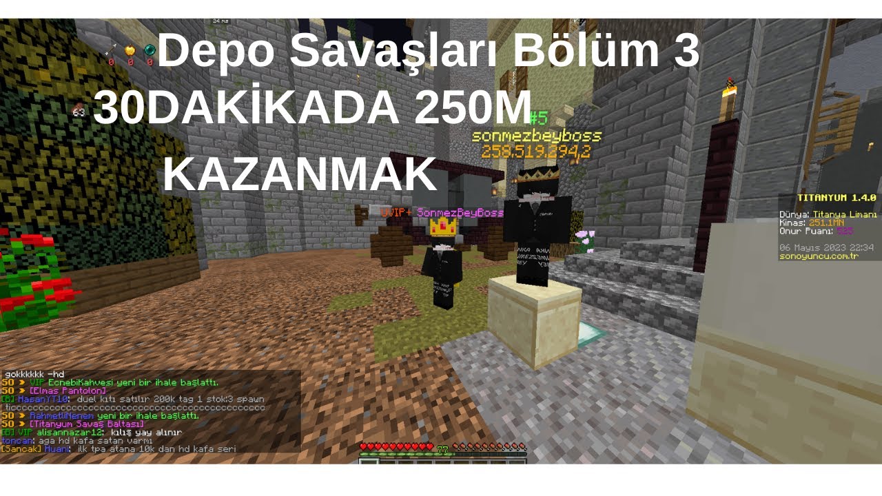SonOyuncu Titanyum Depo Savaşları Bölüm 3 30dakikada 250m  Nasıl Kazanırsın ? 