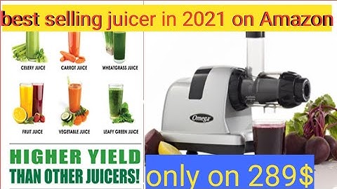 Omega MM900HDS Medical Medium Slow Masticating Celery Juicer High Juice Yield Adjustable Dial, 200w