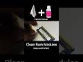How to PROPERLY Clean Your Laptop's RAM #shorts #shortsvideo #tech