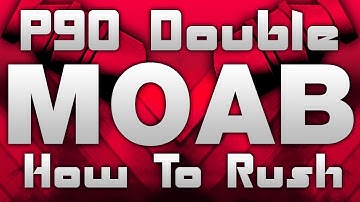 MW3: Beast P90 Double MOAB On Hardhat + How To Rush!