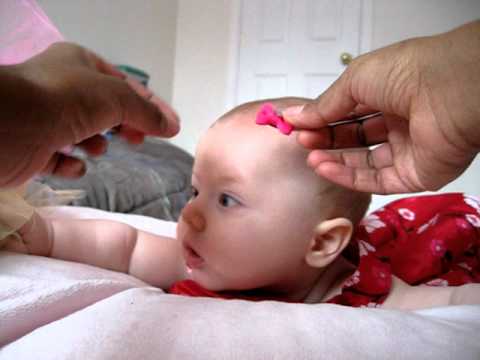 infant mini velcro bows