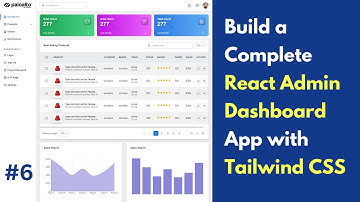 #6 Build a Complete React Admin Dashboard App | React, Vite, Tailwind Css, Material Ui