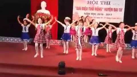 Giai điệu tuổi hồng 2017 - Huyện Đại Từ - Tiết mục tốp ca của Tiểu học Yên Lãng 1  #3