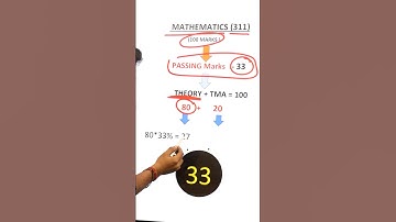 Class 12th Maths (311) NIOS Passing Criteria ||  Maths NIOS class 12th #ytshorts #shorts