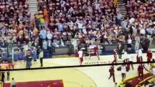Cleveland Cavaliers Pregame Warmups Game 3 NBA Finals
