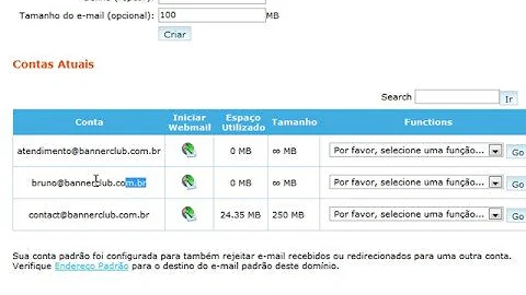Como excluir uma conta de E-mail do BOL?