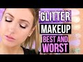 GLITTER MAKEUP for New Years: TESTED || What Worked & What DIDN'T