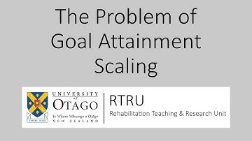 The problem of goal attainment as an outcome measure