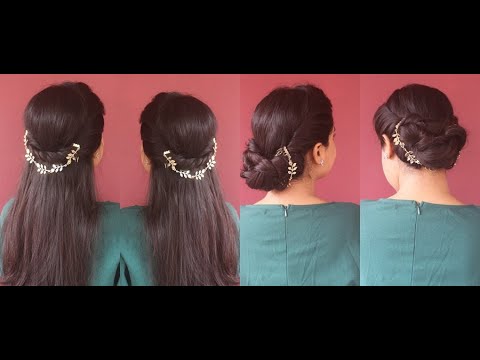 two-easy-hairstyles-for-beginners|step-by-step|how-to-accessorize-yor-hair|asmita