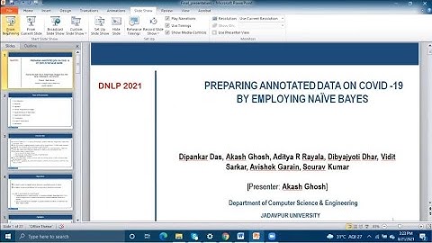 Preparing Annotated Data on Covid -19 by Employing Naïve Bayes