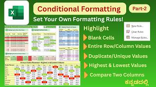 Advanced Conditional Formatting Using Formulas