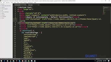 Cara Membuat Kolom Pencarian Auto Complete dengan Menggunakan jQuery UI dan PHP