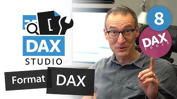 DAX Tools - DAX Studio 8 – Format DAX