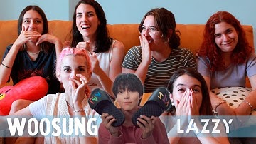 WOOSUNG (김우성) – Lazy (feat. Reddy) | Official Video | Spanish college students REACTION (ENG SUB)