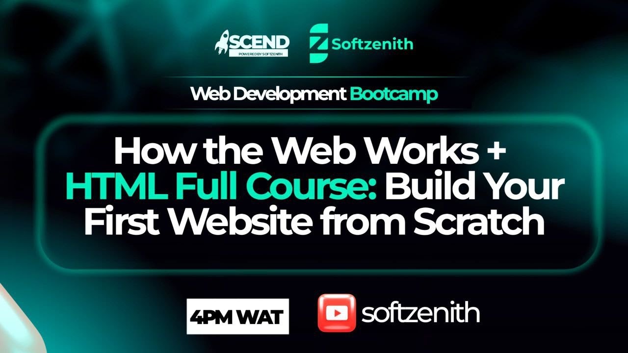 How the Web Works + HTML Full Course: Build Your First Website from ...