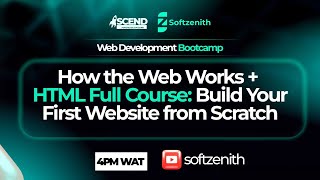 How the Web Works + HTML Full Course: Build Your First Website from Scratch | Ascend Web Dev Day 2