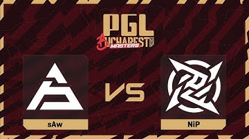 SAW проти NiP | Карта 3 | PGL Masters Bucharest 2025