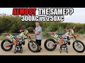 250XC vs 300XC - KTM shootout!