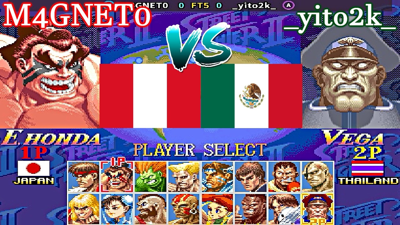 Super Street Fighter II X: Grand Master Challenge - M4GNET0 vs _yito2k_ FT5