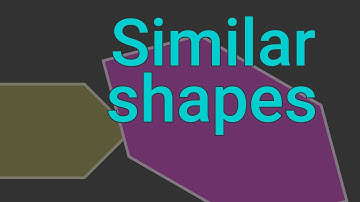 Similar shapes