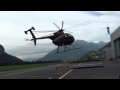 Hughes MD 530 landung