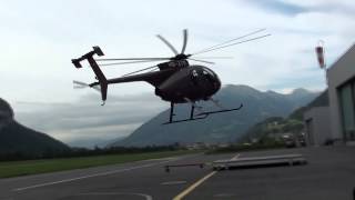 Hughes MD 530 landung