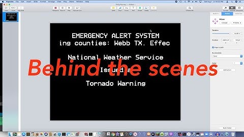 EAS Mock Behind the Scenes