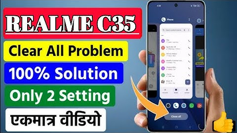 how to fix all clear cache problem solve in realme c35. #c35 #mobile #realme #fasttricks