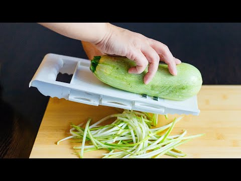 Спагетти из Кабачков. МАРИНОВАННЫЕ КАБАЧКИ