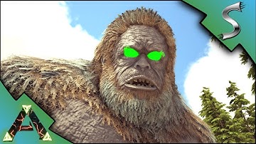 GIGANTOPITHECUS TAMING! FINDING BIGFOOT AND ALMOST GETTING KILLED - Ark: RAGNAROK [DLC Gameplay E18]