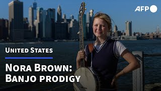 Thumbnail Nora Brown, the banjo prodigy singing tales of Appalachia | AFP