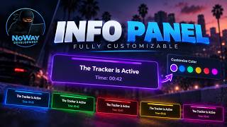 NoWay FiveM Script - Info Panel