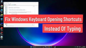 Fix Windows Keyboard Opening Shortcuts Instead of Typing