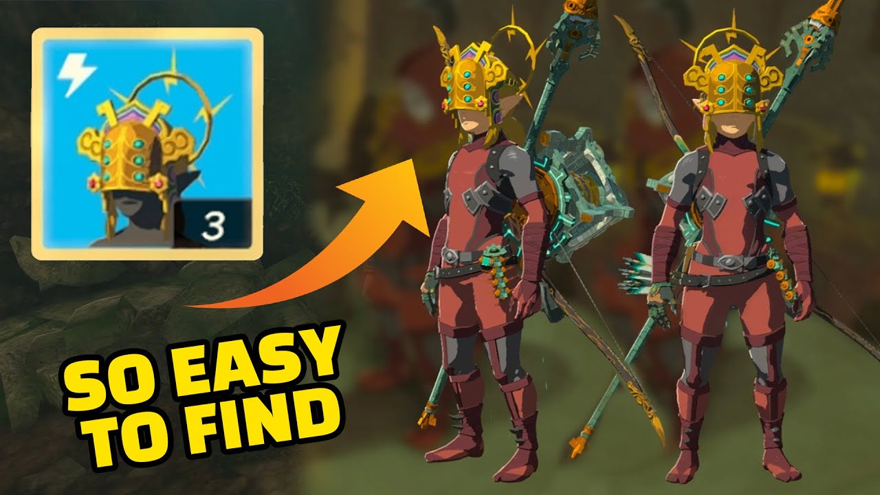 How to get Lightning Helm in Zelda Tears of the Kingdom (2023) YouTube