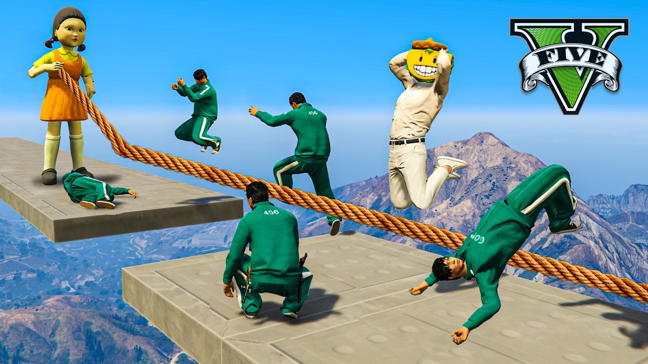 EL JUEGO DEL CALAMAR 3 EN GTA 5 ONLINE! INCREIBLE!! EL JUEGO DEL CALAMAR 3 EN GTA 5 ONLINE! INCREIBLE!!