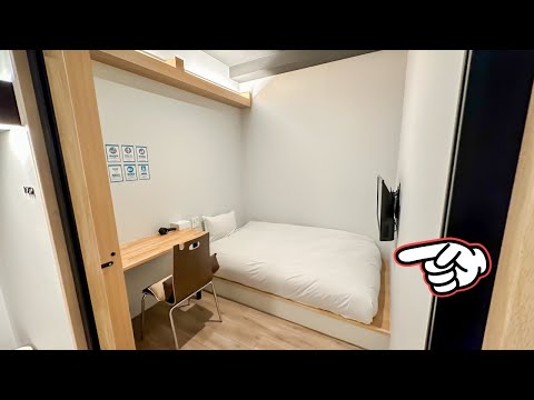 Too spacious! CAPSULE HOTEL full every day 😴🛌 Osaka Japan 🇯🇵 hotel atarayo osaka カプセルホテル ホテルアタラヨ大阪