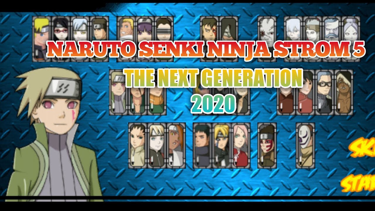 NARUTO SENKI NINJA STROM 5 THE NEXT GENERATION TERBARU ...