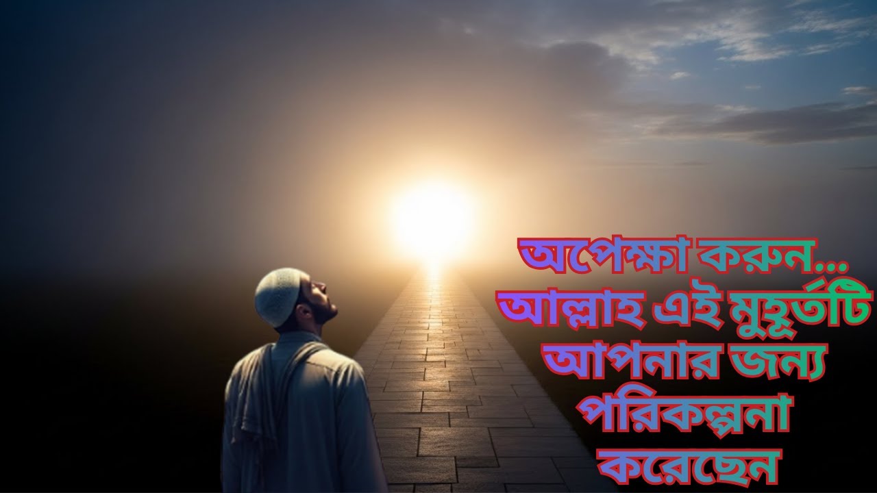 অপেক্ষা করুন… আল্লাহ এই মুহূর্তটি আপনার জন্য পরিকল্পনা করেছেন! 