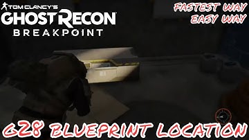Ghost Recon Breakpoint | G28 Blueprint Location
