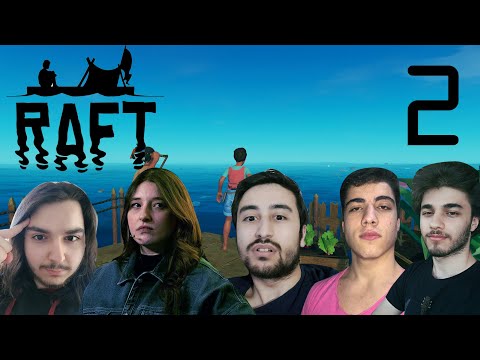 KÖPEKBALIĞI AVLADIK! | Raft #2 w/Haramiler