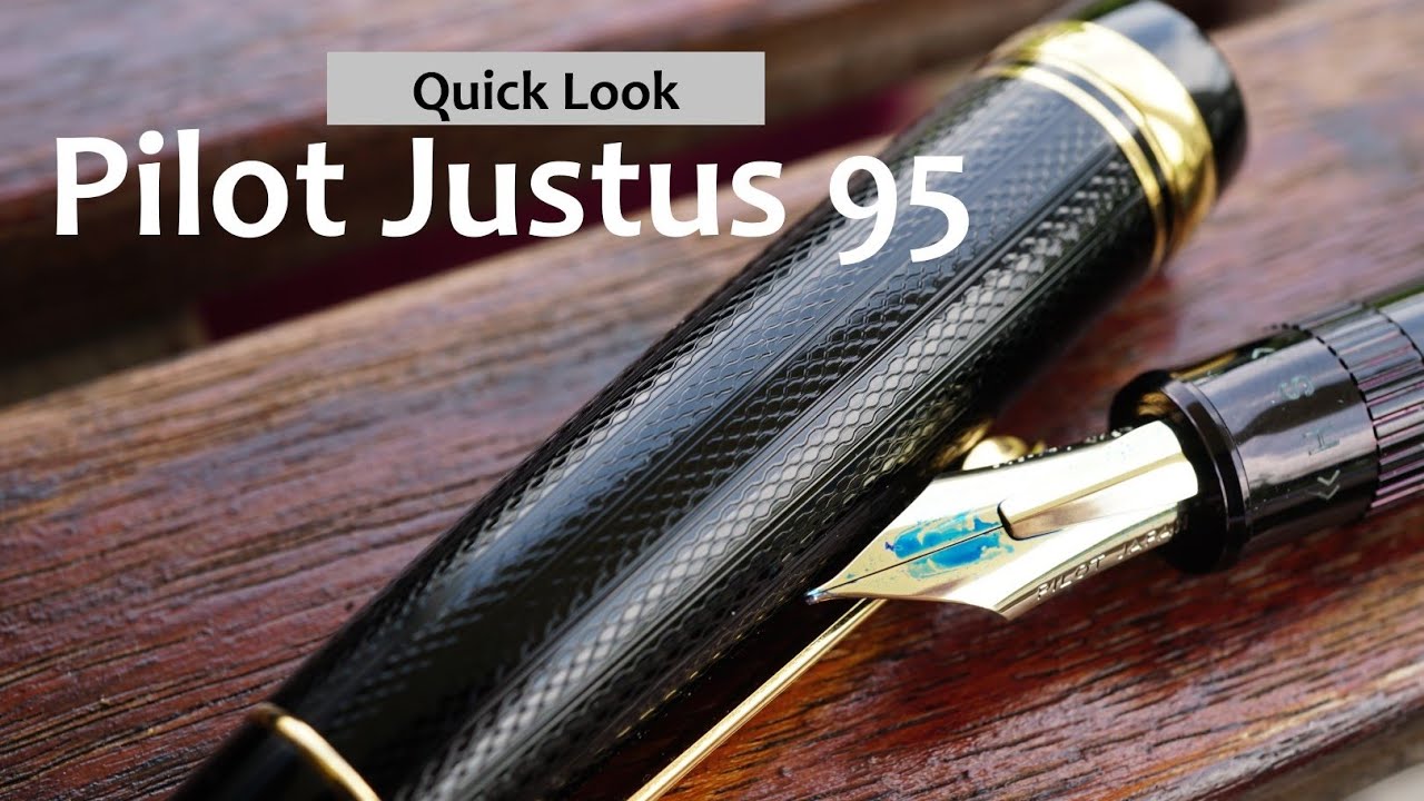 Pilot Justus 95 Fountain Pen | Dual personalities? - YouTube