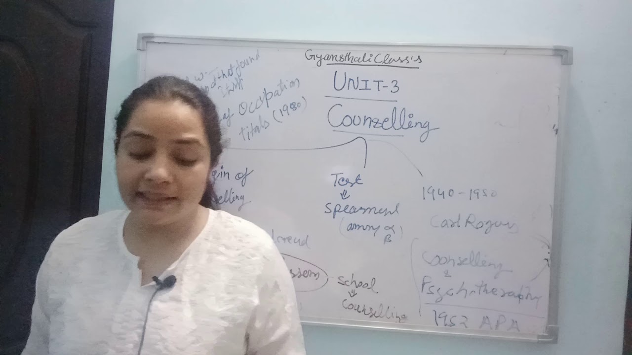 Counselling and guidance concept need and approaches UNIT 3