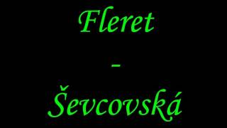 Fleret - Ševcovská